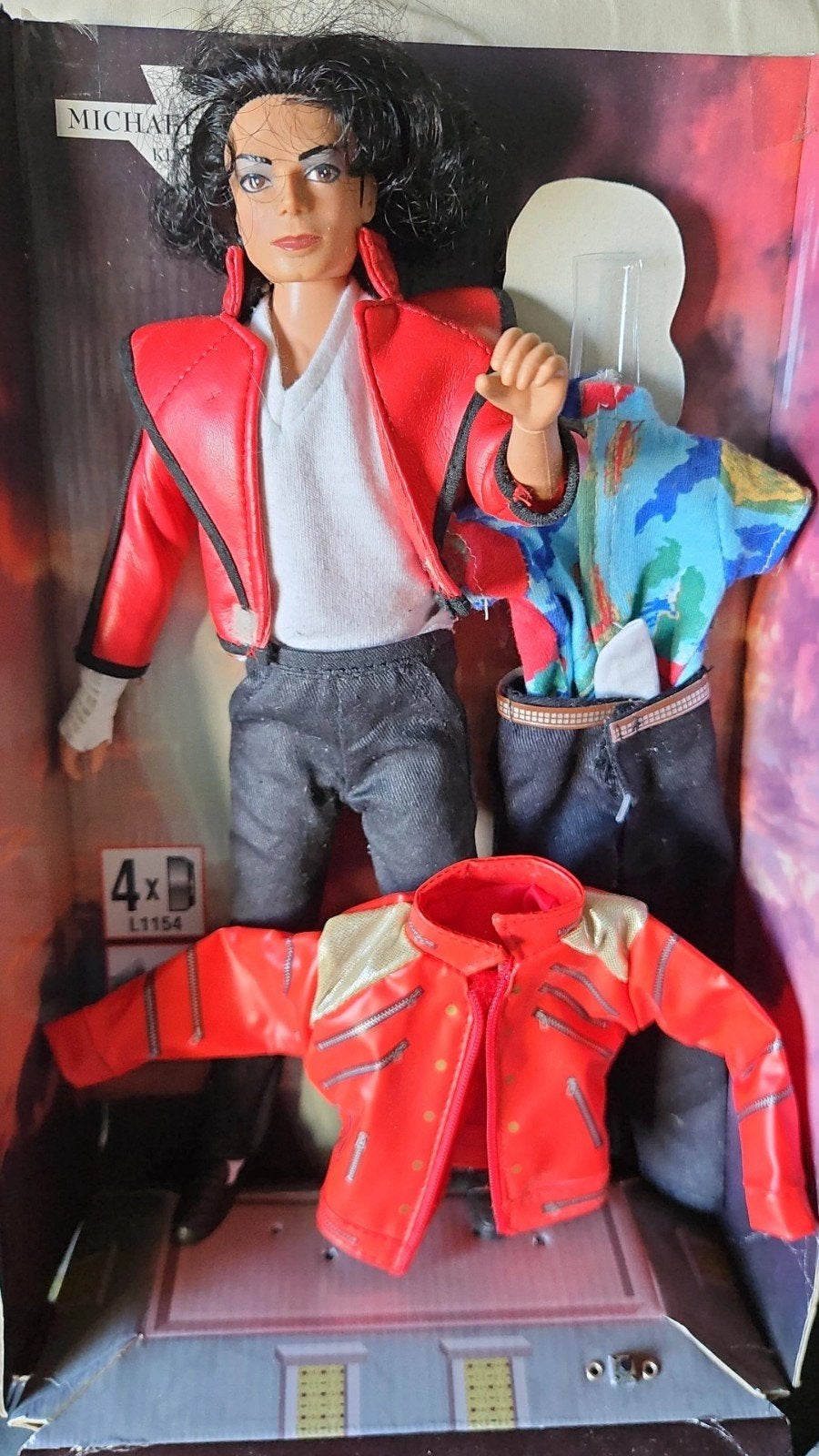 Michael jackson pop, Verzamelen, Poppen, Ophalen of Verzenden, Gebruikt, Pop