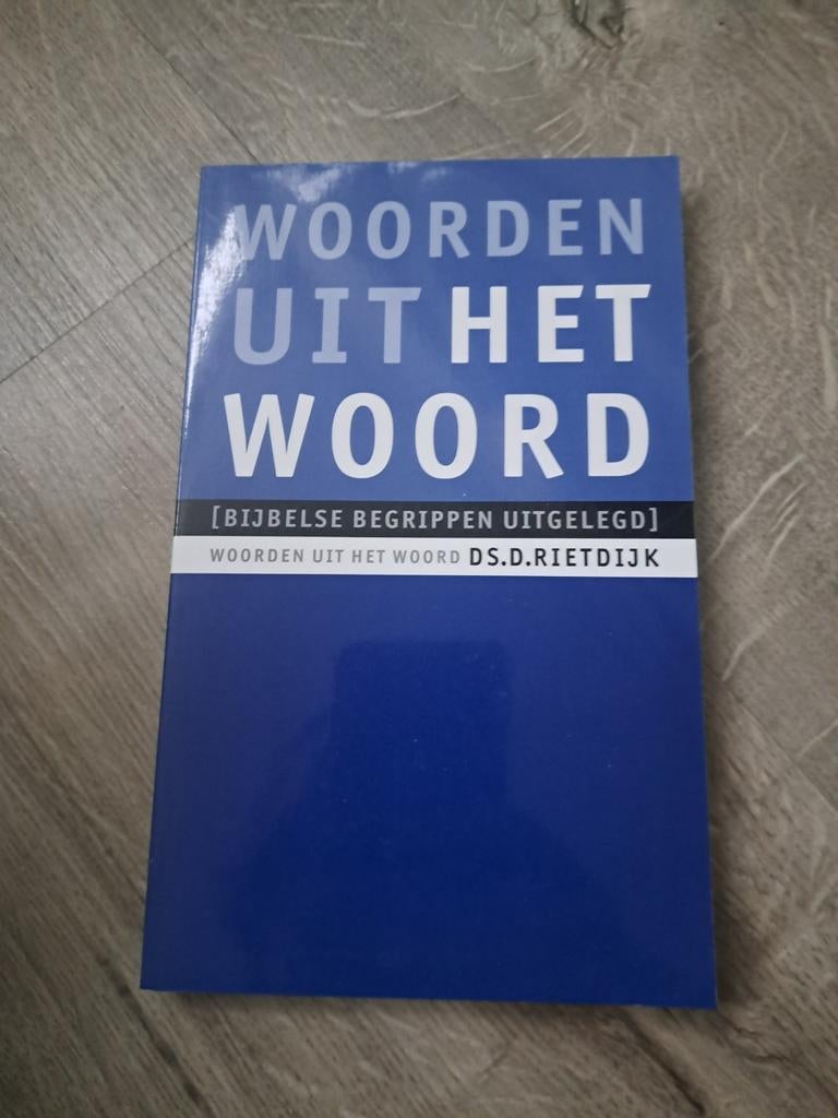 Woorden uit het Woord D Rietdijk, Ophalen of Verzenden, Zo goed als nieuw