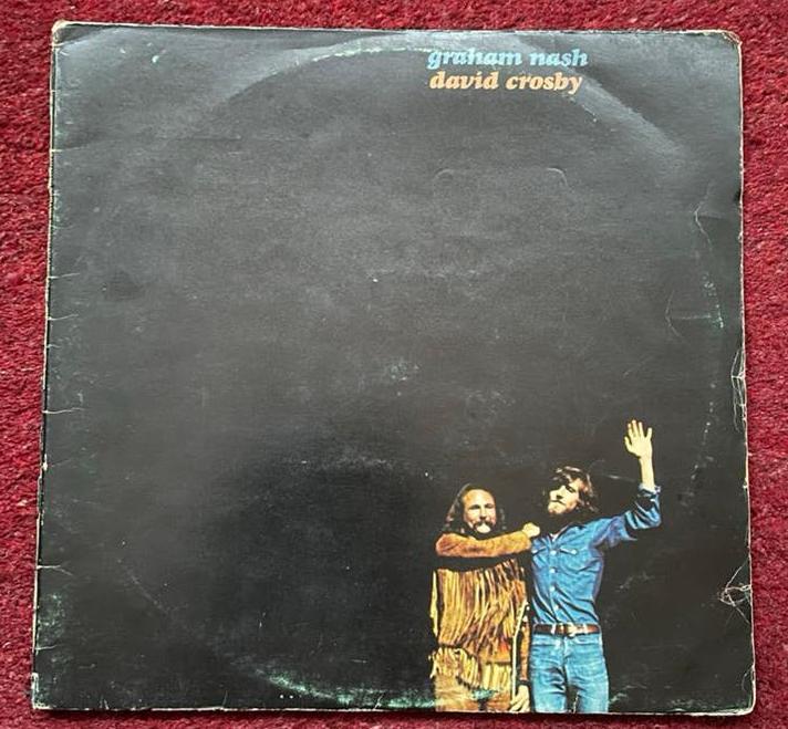 Graham Nash David Crosby LP (1972) - Atlantic Records, Ophalen of Verzenden, Gebruikt, 12 inch