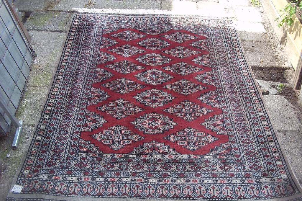 perzische kleed rood gekleurd170x126cm, Ophalen