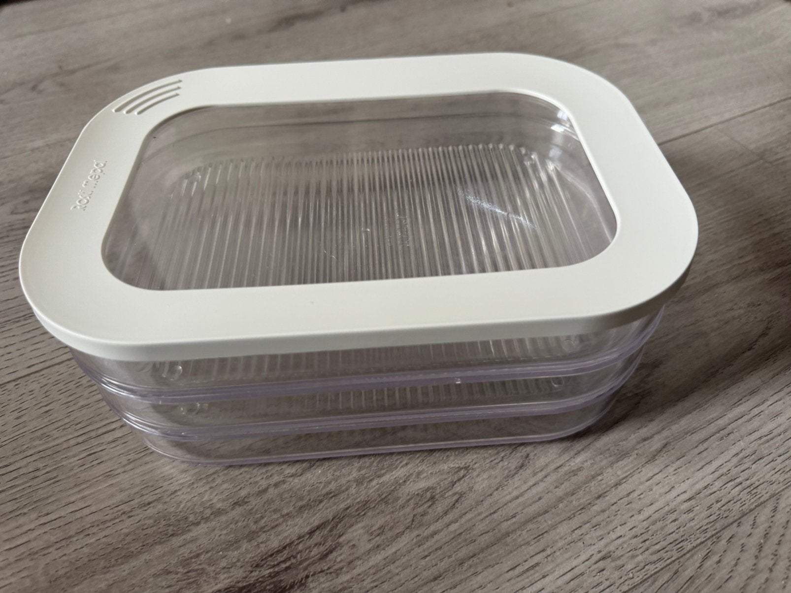 Roti Mepal drie laagse broodbeleg bakjes, Ophalen, Zo goed als nieuw