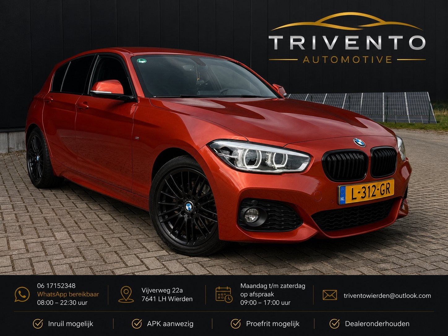 BMW 1-Serie 116d STAGE 1 M PAKKET / TREKHAAK / NW BANDEN, Auto's, BMW, Leder, Bedrijf, Diesel, Geïmporteerd