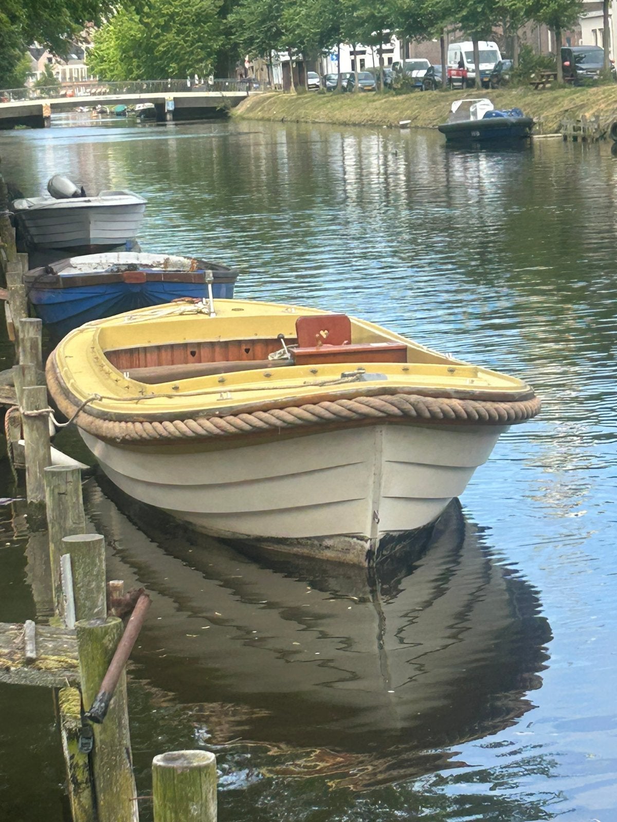Mooie vintage sloep Farsund door werf in getimmerd, Watersport en Boten, Binnenboordmotor, 6 m, 2 m, Ophalen