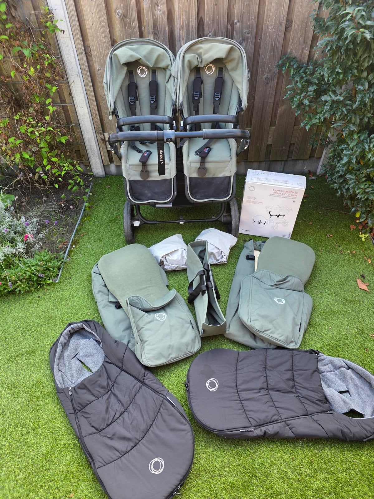 Bugaboo donkey 5, Kinderen en Baby's, Ophalen, Gebruikt, Combiwagen, Duowagen