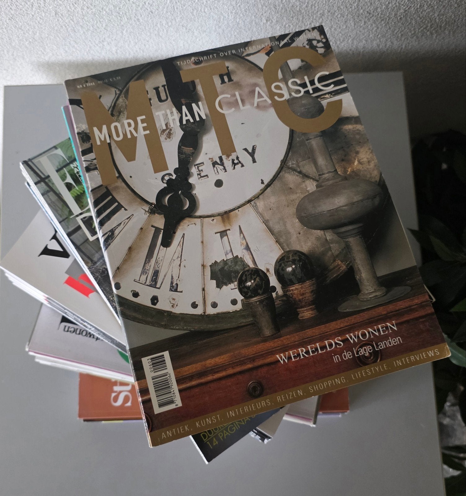 Diverse Woonbladen: More Than Classic, VT Wonen, Boeken, Ophalen, Gelezen, Overige typen