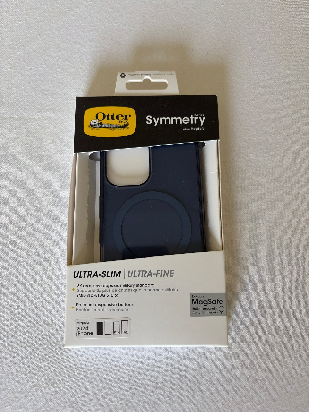 Otterbox Symmetry Hoesje iPhone 16 - Ultra Slim & MagSafe, Ophalen of Verzenden, Nieuw, Bescherming, Apple iPhone
