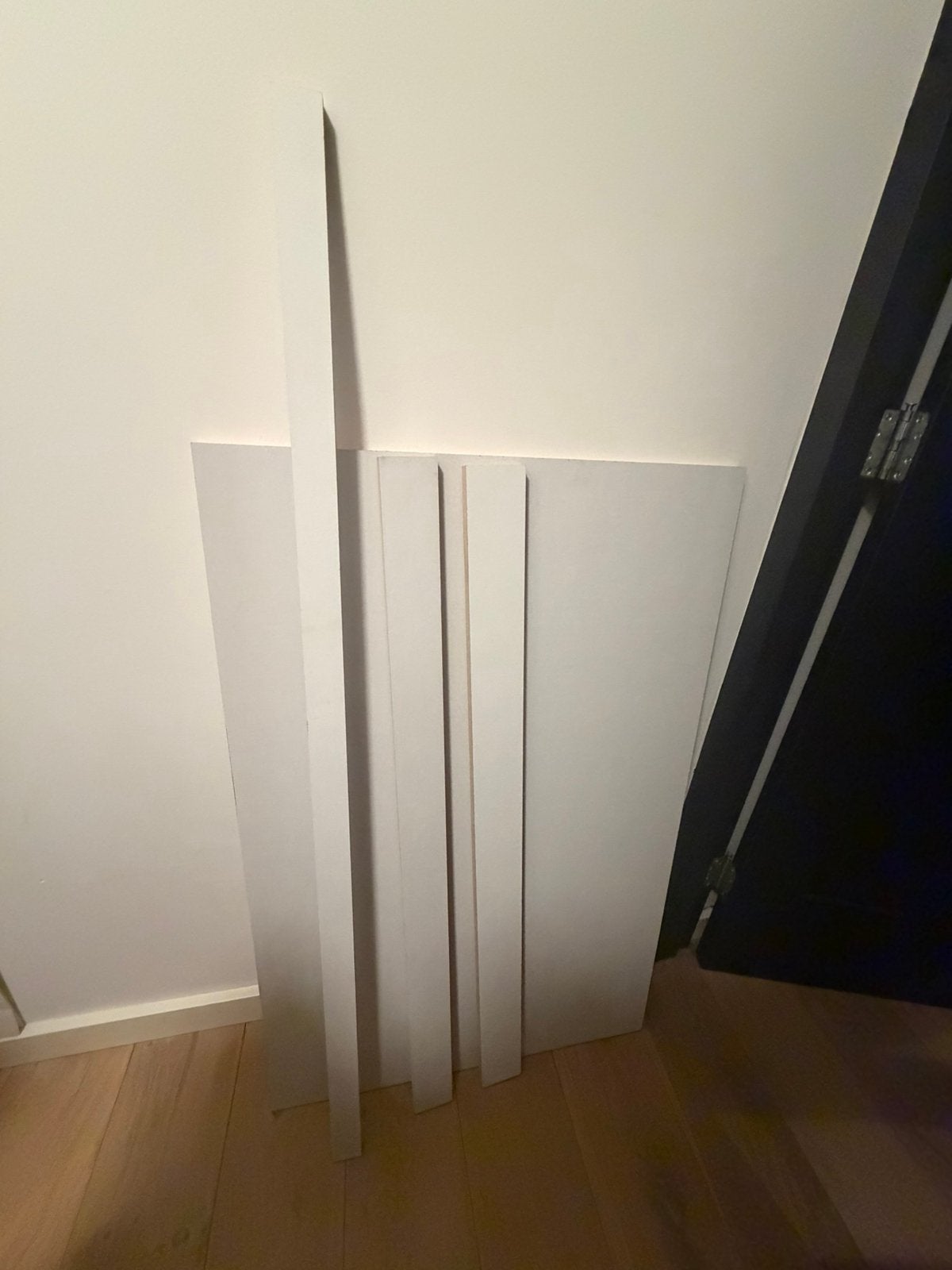 Gegrond mdf reststukken 18mm dik, Ophalen, Minder dan 25 mm, Zo goed als nieuw, Plank
