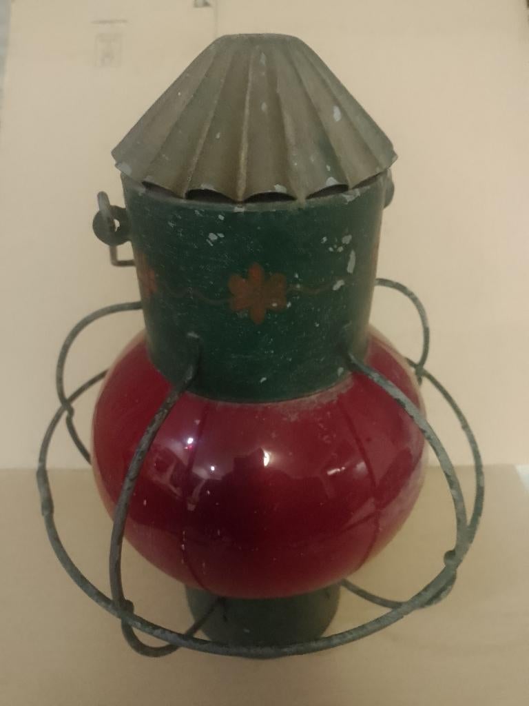 Oude scheepslamp., Ophalen