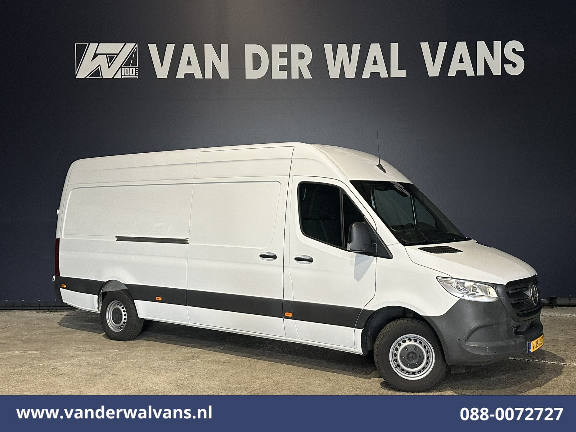 Mercedes-Benz Sprinter 315 CDI 150pk L3H2 Euro6 Airco | Came, Gebruikt, 4 cilinders, Wit, Bedrijf