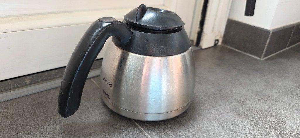 Thermos philips koffie pot, Ophalen of Verzenden, Gebruikt