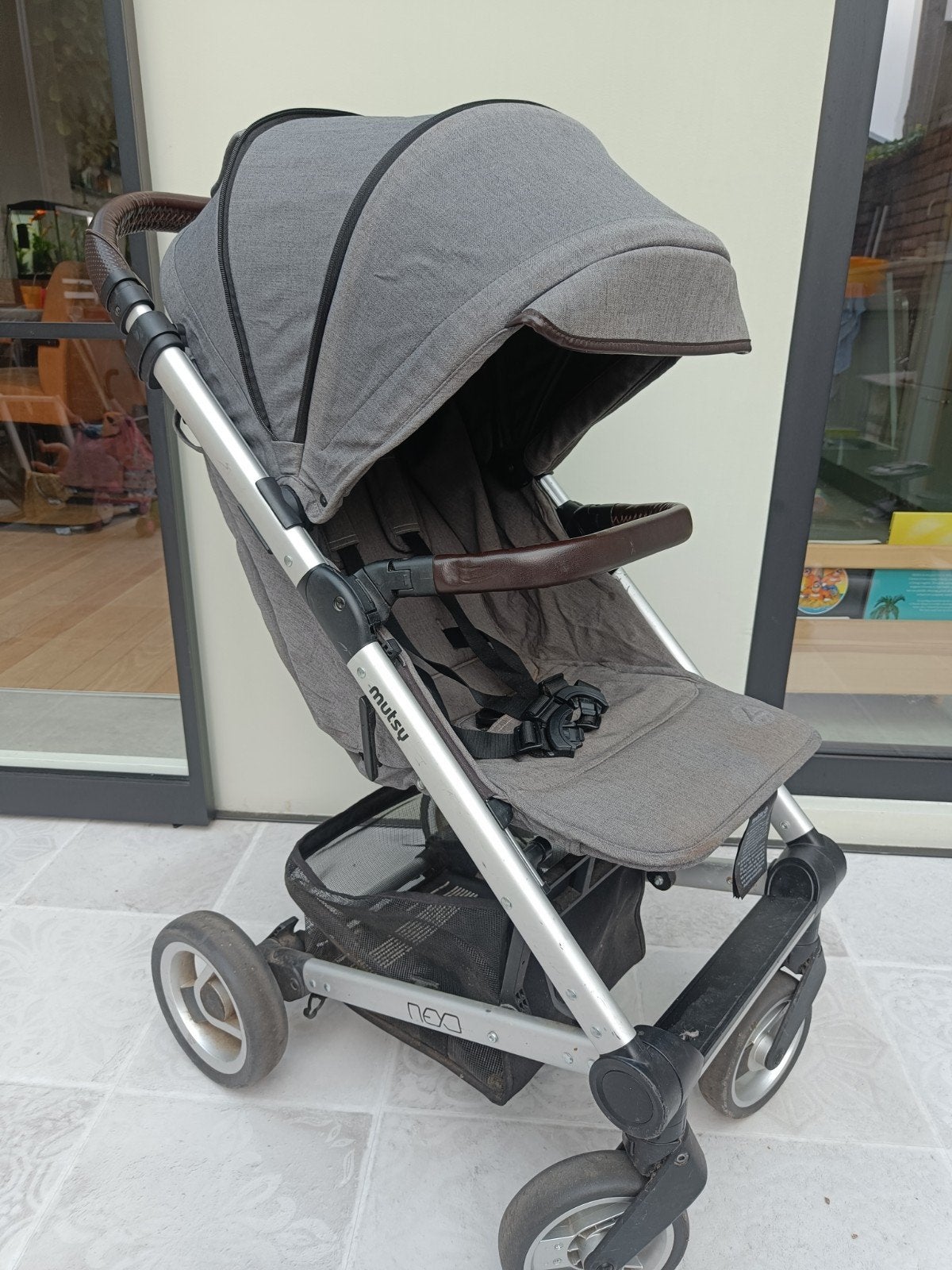 Mutsy Nexo kinderwagen, Kinderen en Baby's, Ophalen, Gebruikt, Verstelbare rugleuning