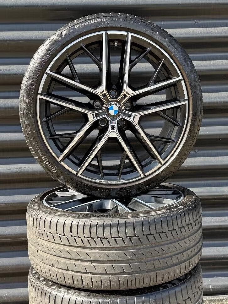 19” Orig Bmw M F40 F41 F42 F43 velgen styling 555M banden, Gebruikt, Banden en Velgen, 235 mm, Zomerbanden