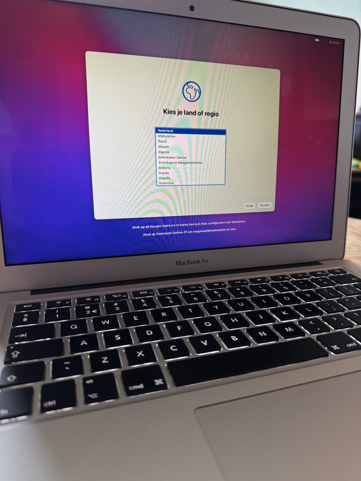 Apple MacBook Air 13-inch Early 2015 – 256 GB, Computers en Software, Ophalen, Gebruikt, 256 GB, 2 tot 3 Ghz