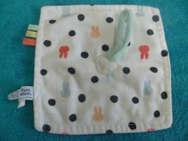Wit velours nijntje Miffy speen doekje Tiamo Dick Bruna, Ophalen of Verzenden, Zo goed als nieuw, Overige typen, Wasbaar