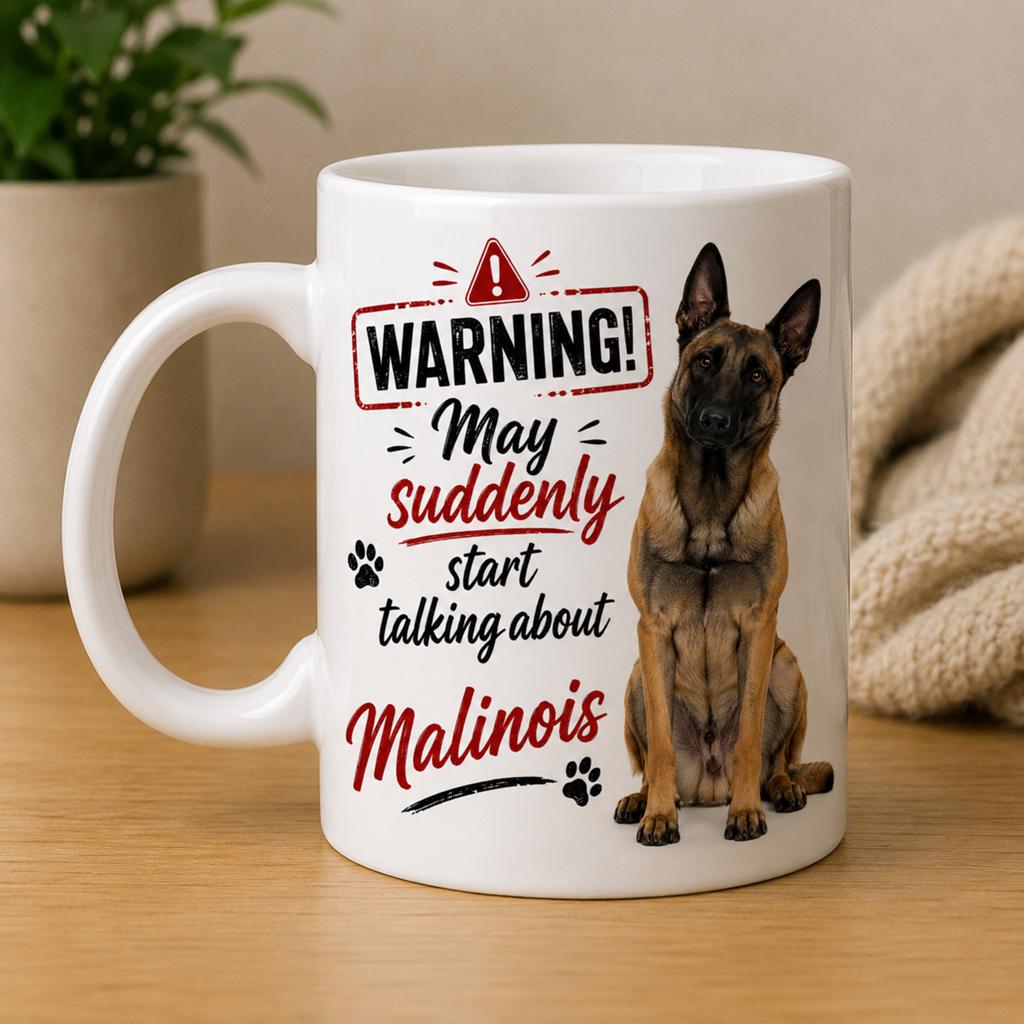 Mechelse Herder Warning mok, Verzenden, Nieuw