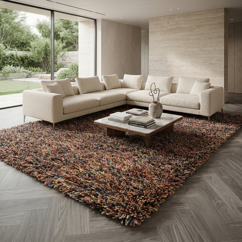 Brinker Angora Multi Vloerkleed - 200x300cm, Brinker, Brinker, 200 cm of meer, Geel