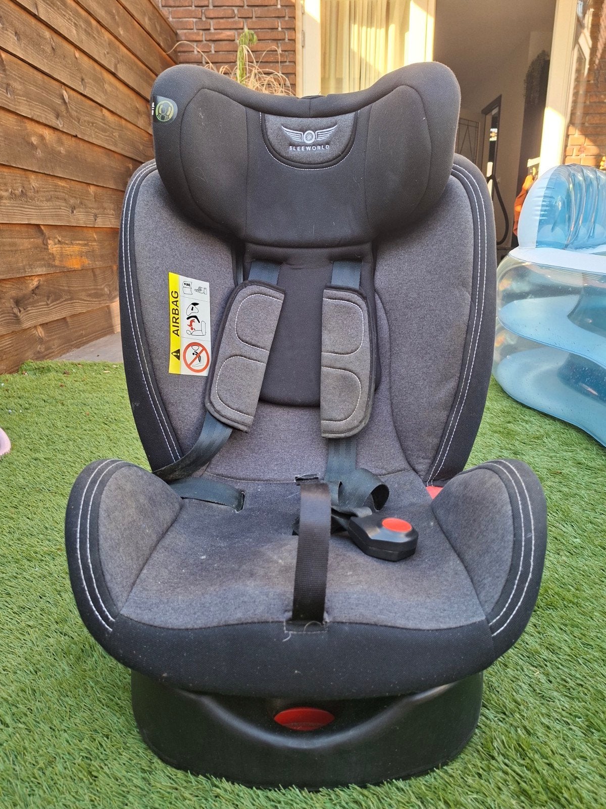 Sleeworld Kinderstoel Auto met Onderstel en Isofix, Ophalen