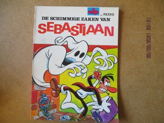 adv3922 sebastiaan, Boeken, Eén stripboek, Ophalen, Gelezen