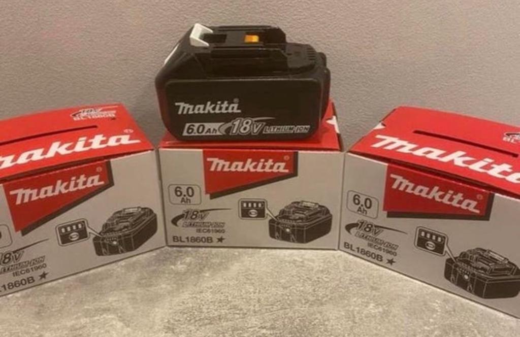 Makita BL1860B Accu 18V 6.0Ah Li-ion Batterij, Ophalen of Verzenden, Nieuw