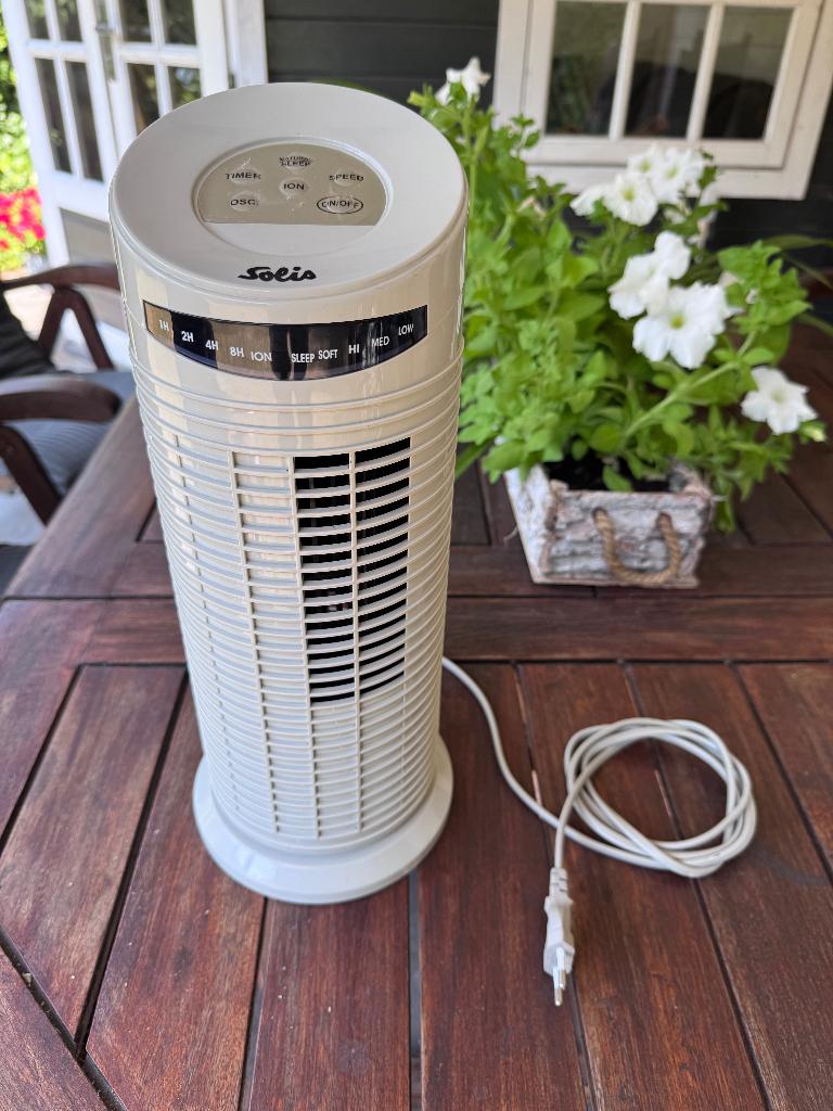Krachtige ventilator tot 35 Watt, merk Solis, twv 59,90 euro, Ophalen of Verzenden, Nieuw, Torenventilator