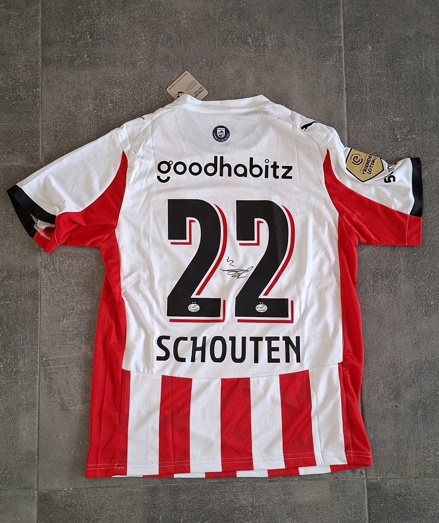 Shirt PSV met handtekening; Jerdy Schouten, Ophalen of Verzenden, Nieuw, PSV, Shirt