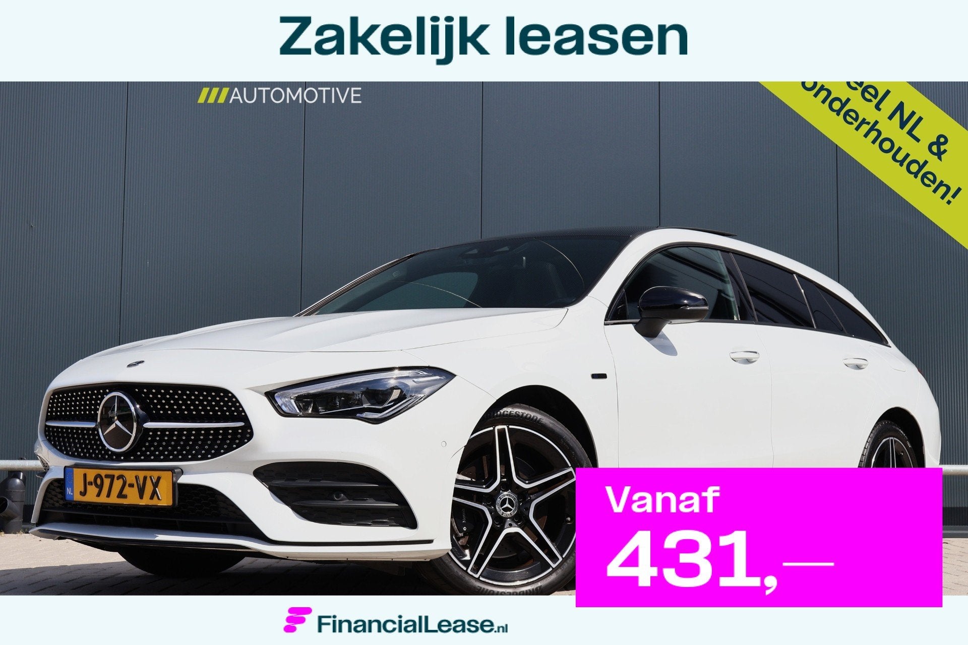 Mercedes-Benz CLA Shooting Brake 250 e Business Solution AMG, CLA, Gebruikt, 4 cilinders, Met garantie (alle)