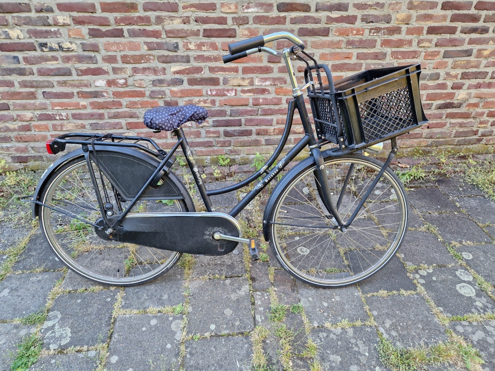 Meisjes oma fiets 24 inch, Minder dan 47 cm, Ophalen, Gebruikt