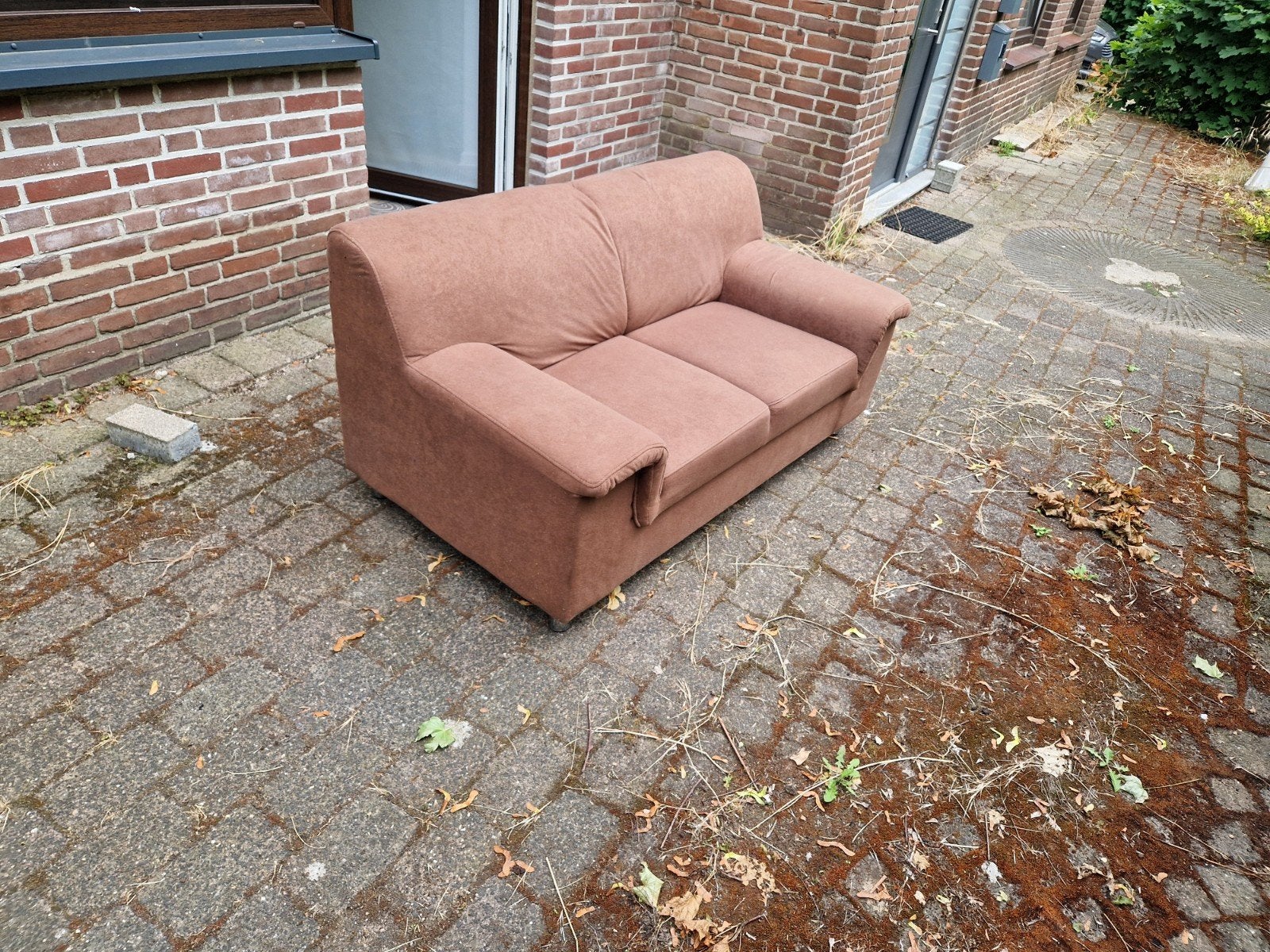 Bank, Ophalen, Gebruikt, Minder dan 75 cm, Tweepersoons