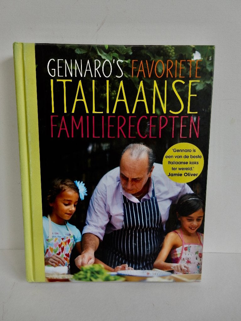 Gennaro's Favoriete Italiaanse Familierecepten, Italië, Hoofdgerechten, Ophalen of Verzenden, Zo goed als nieuw