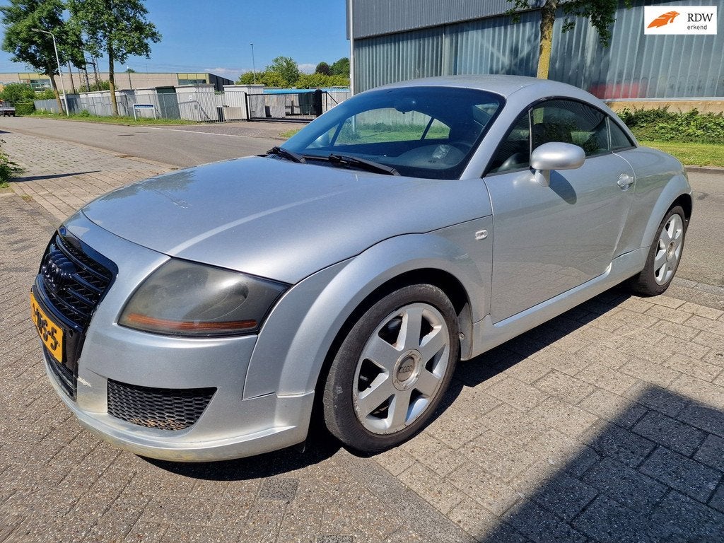Audi TT 1.8 5V Turbo, Apk, Nap, Goed rijdend Inruil mogelijk, Auto's, Audi, Voorwielaandrijving, Gebruikt, Zwart, 4 cilinders