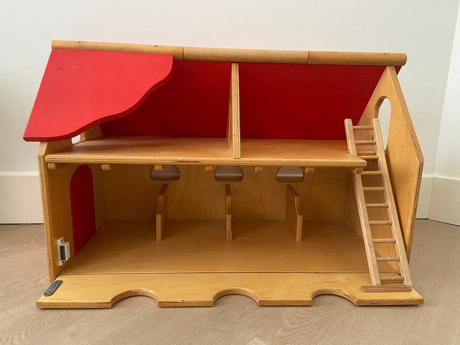 Houten boederij, Ophalen, Gebruikt, Poppenhuis