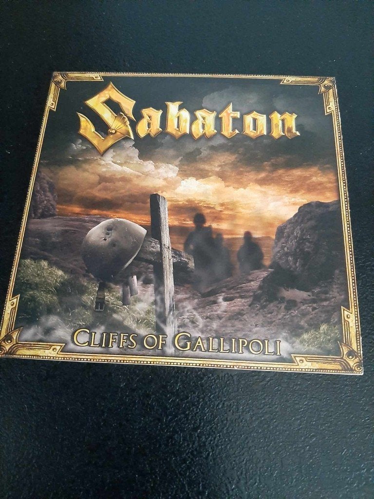 Sabaton: Cliffs of Gallipoli (cd single, BLOD054), Ophalen of Verzenden, Gebruikt, Rock en Metal
