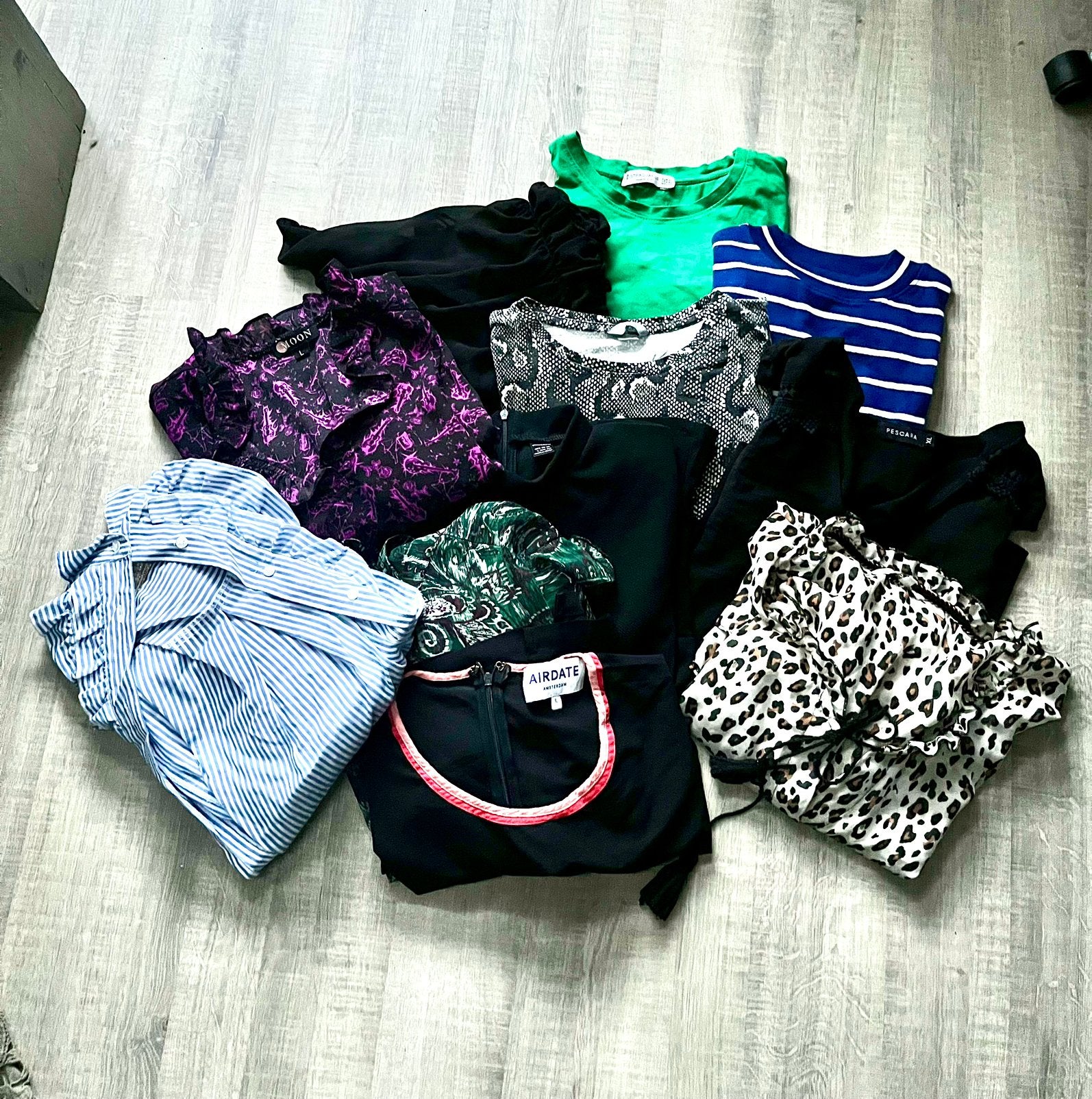 Set dames L/XL tops en blouses, Kleding | Dames, Ophalen of Verzenden, Zo goed als nieuw, Maat 42/44 (L)