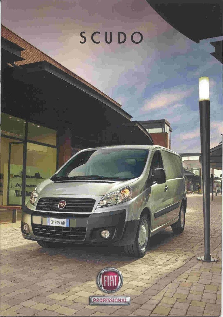 Fiat Scudo (sept. 2007) met bijlage: prijslijst, Ophalen of Verzenden, Nieuw, Overige merken