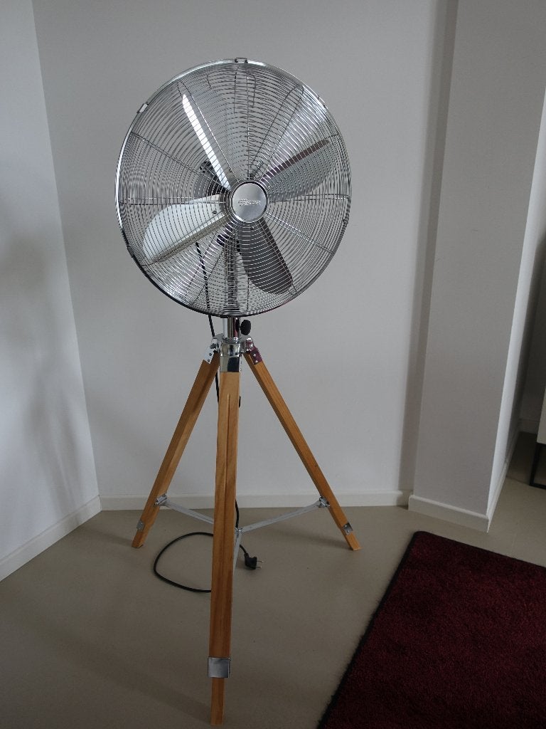 Tristar ventilator op statief vintage-look, Ophalen, Gebruikt, Statiefventilator