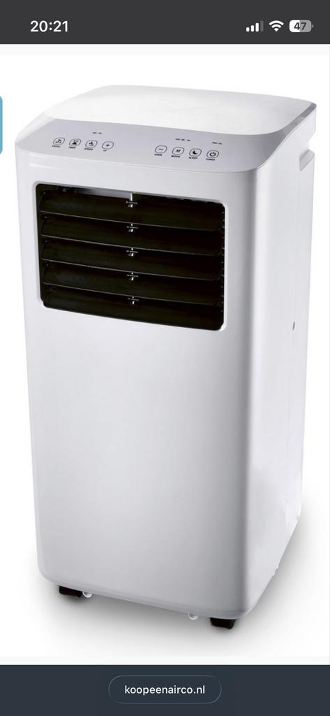 SILVERCREST Smart mobiele airco 9000 BTU - Nieuw, Ophalen, Minder dan 60 m³, 3 snelheden of meer, Zo goed als nieuw
