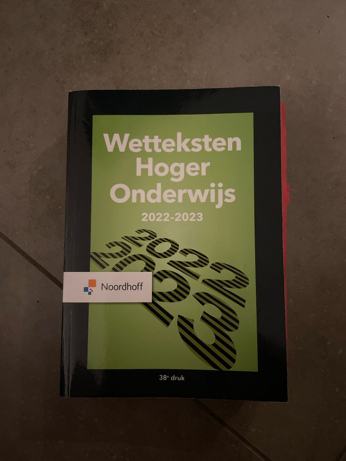 Wetteksten Hoger Onderwijs 2022-2023 - Noordhoff, Boeken, Ophalen of Verzenden, Gamma, Zo goed als nieuw, HBO