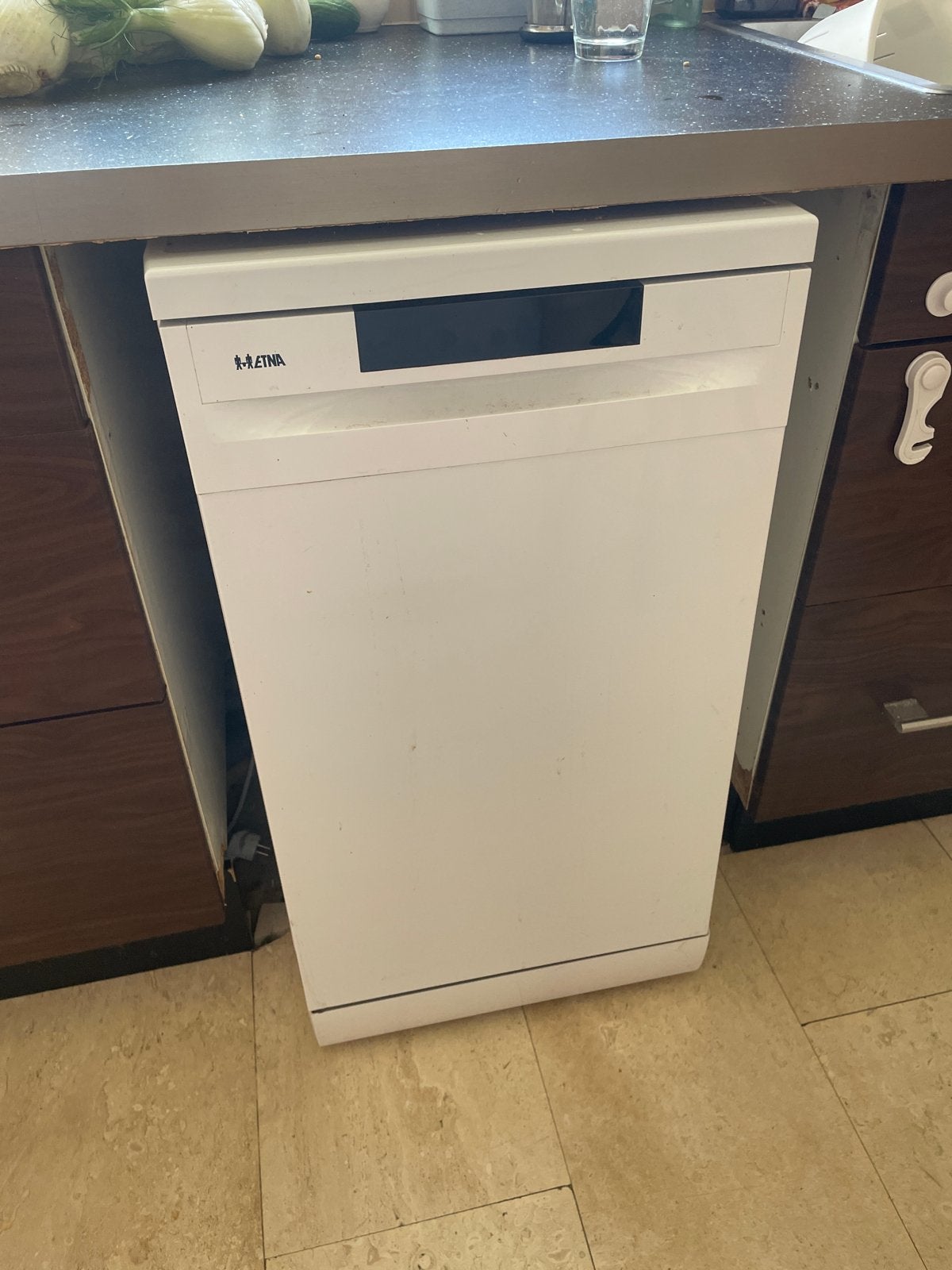 ETNA vaatwasser 45 cm - pomp defect (gratis af te halen), Ophalen, Minder dan 85 cm, Niet werkend, 45 tot 60 cm