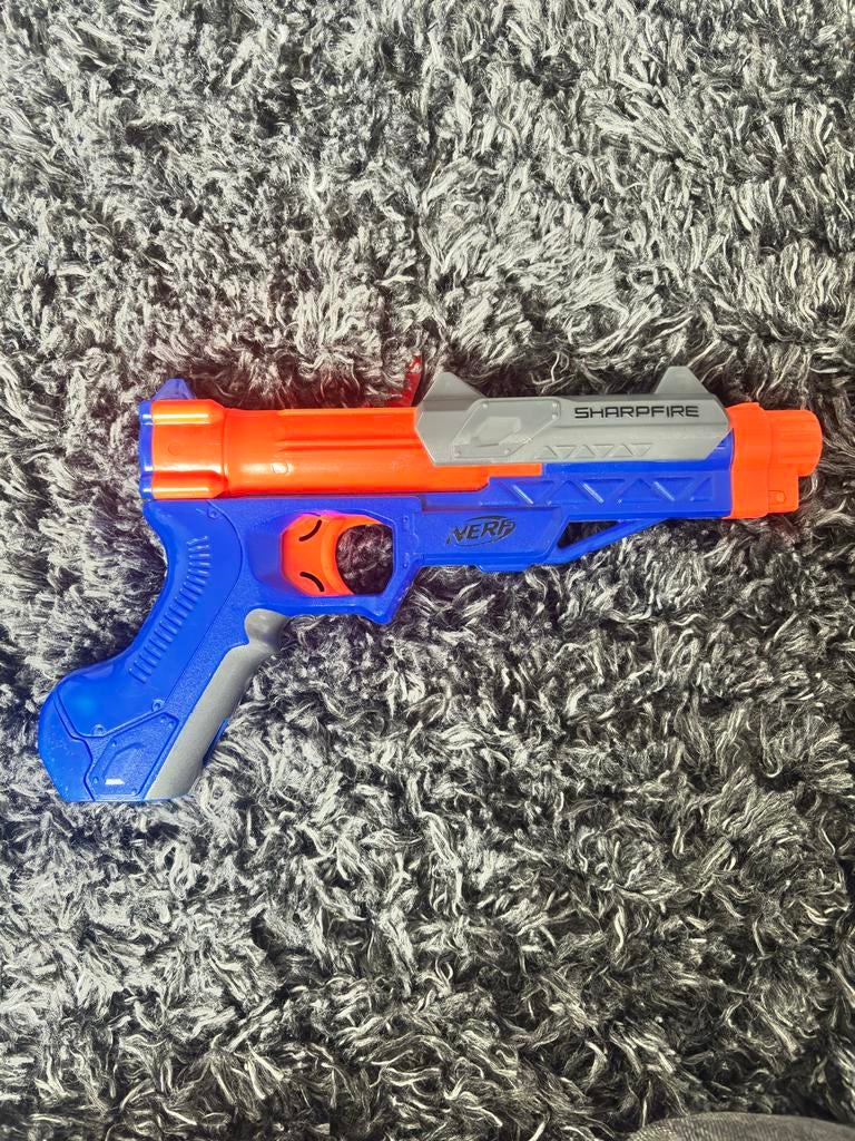 Nerf Sharpfire - Goede Staat met 3 pijltjes, Ophalen of Verzenden, Zo goed als nieuw