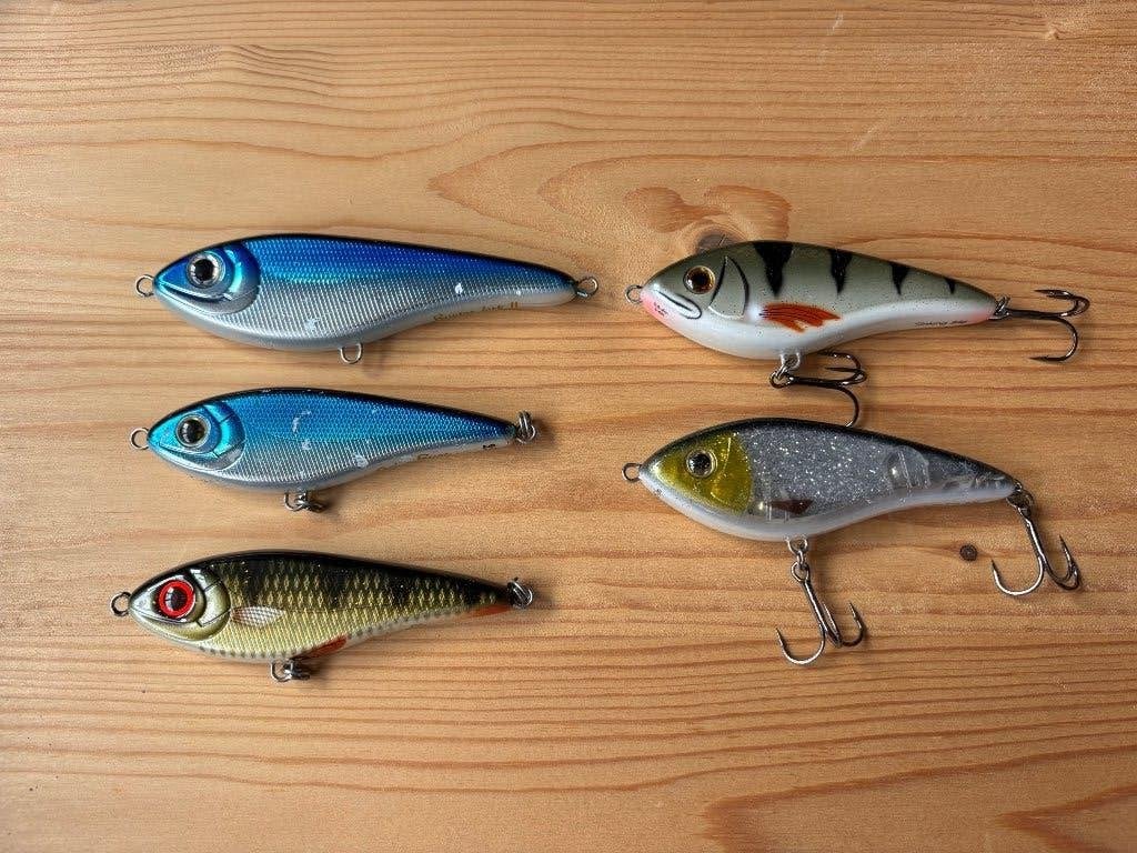 Setje jerkbaits, Ophalen of Verzenden, Gebruikt, Overige typen