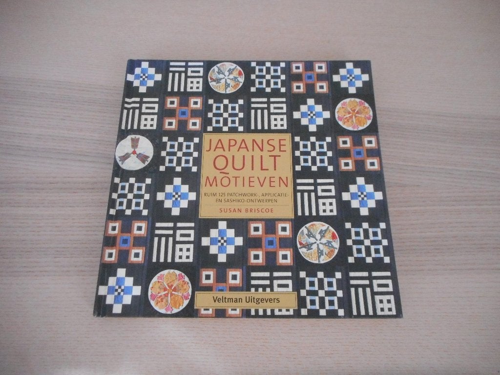 Quilt boek Japanse Quilt Motieven, Ophalen of Verzenden, Zo goed als nieuw, Borduren en Naaien, Susan Briscoe