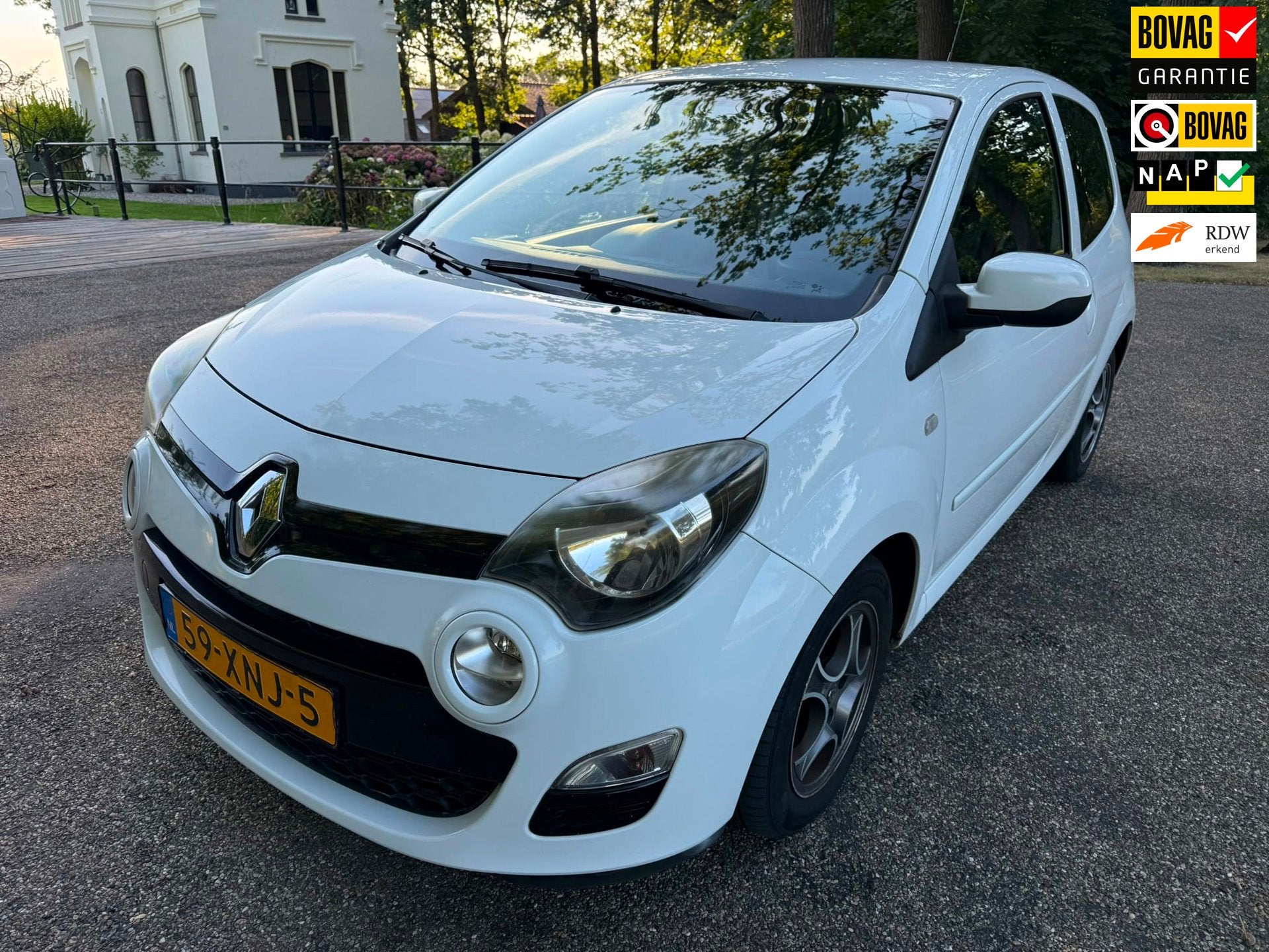 Renault Twingo | 2012 |Facturen aanwezig |186.000 km | NAP |, Voorwielaandrijving, Gebruikt, Zwart, 4 cilinders