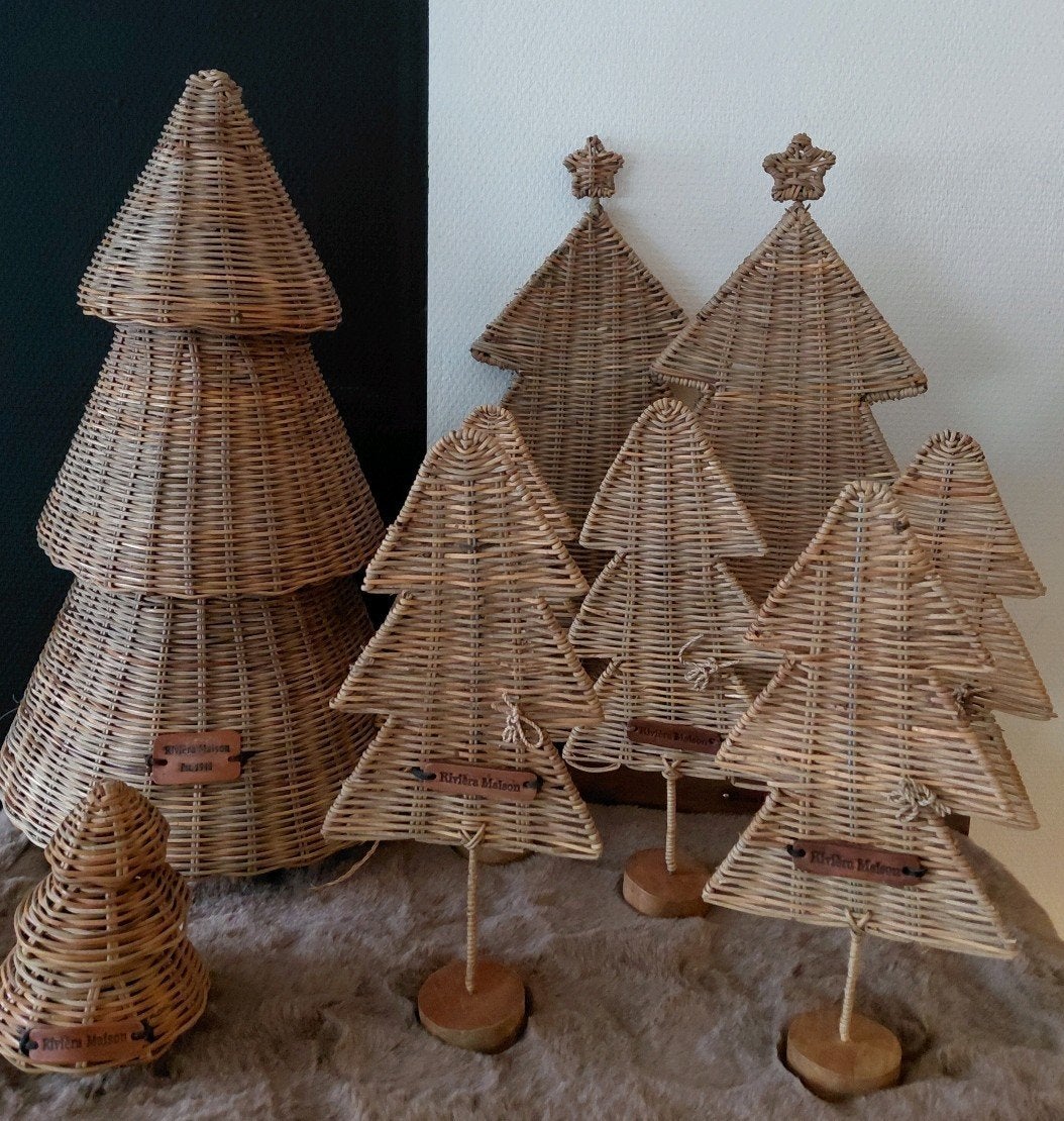 Riviera maison rattan kerstbomen 10x
Geen losv, Ophalen of Verzenden, Zo goed als nieuw