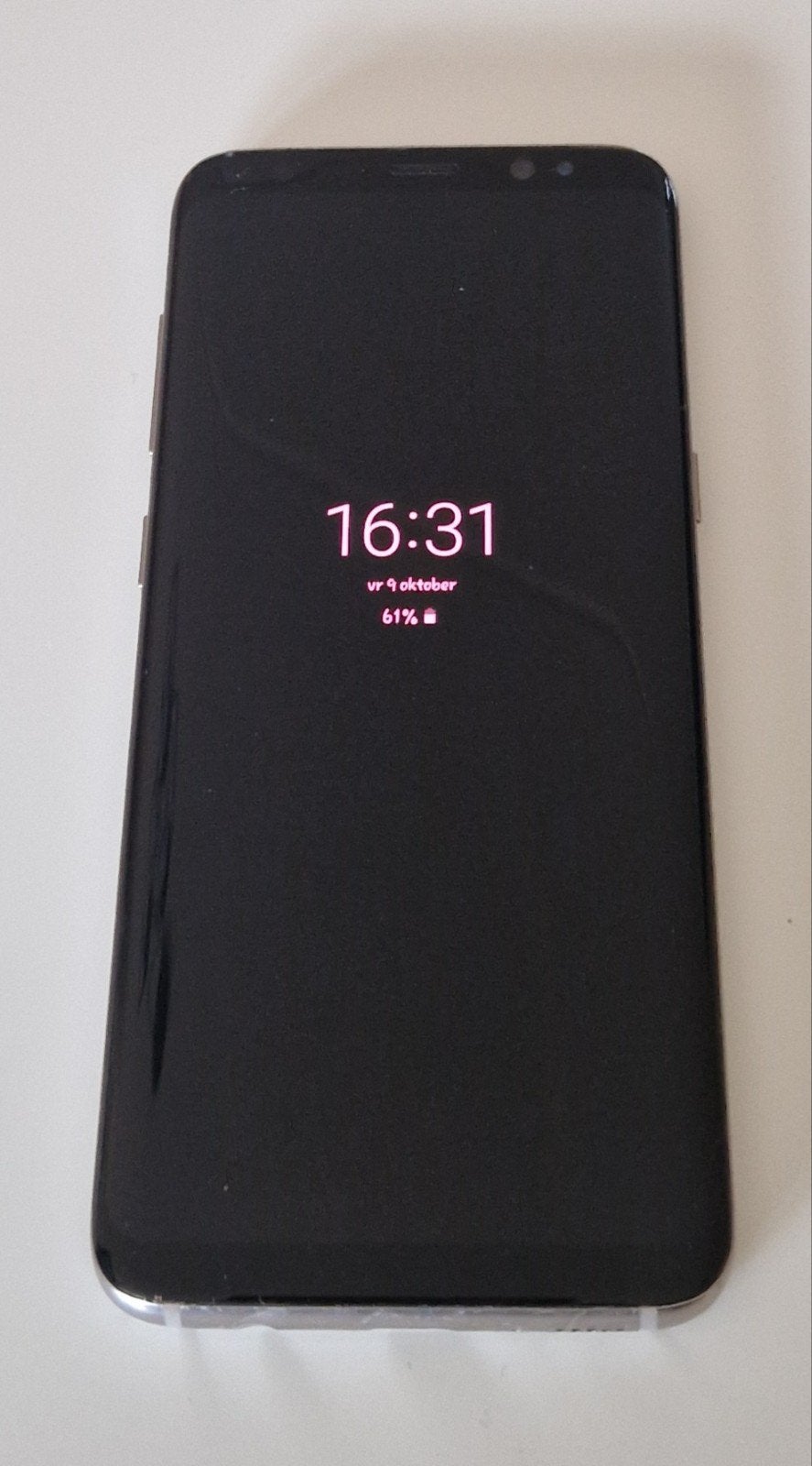Samsung Galaxy S8 - Werkt perfect maar, gebarsten achterkant, Telecommunicatie, Gebruikt, Touchscreen, Ophalen of Verzenden, 64 GB