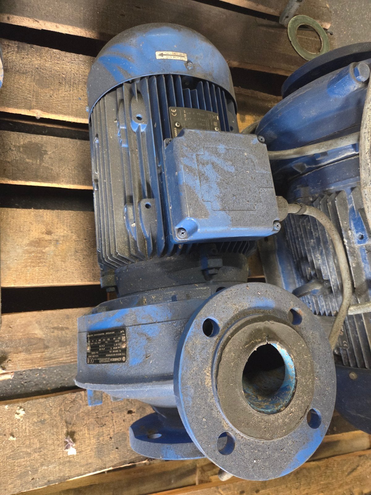 Lowara NSCE 65-160/110/P25VCC4 Centrifugaalpomp, Ophalen, Gebruikt, Elektrisch