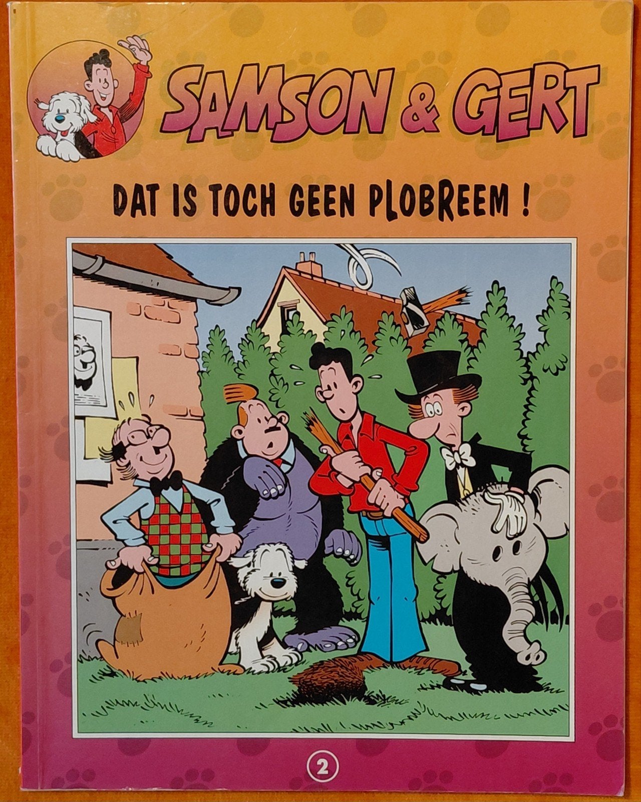 Samson & Gert - Dat is toch geen plobreem! (8e druk), Eén stripboek, Ophalen of Verzenden, Zo goed als nieuw