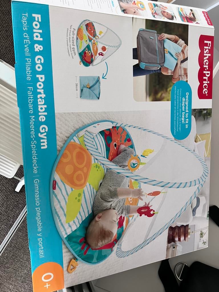 Opvouwbare Fisher Price babygym, Kinderen en Baby's, Speelgoed | Educatief en Creatief, Ophalen of Verzenden, Zo goed als nieuw