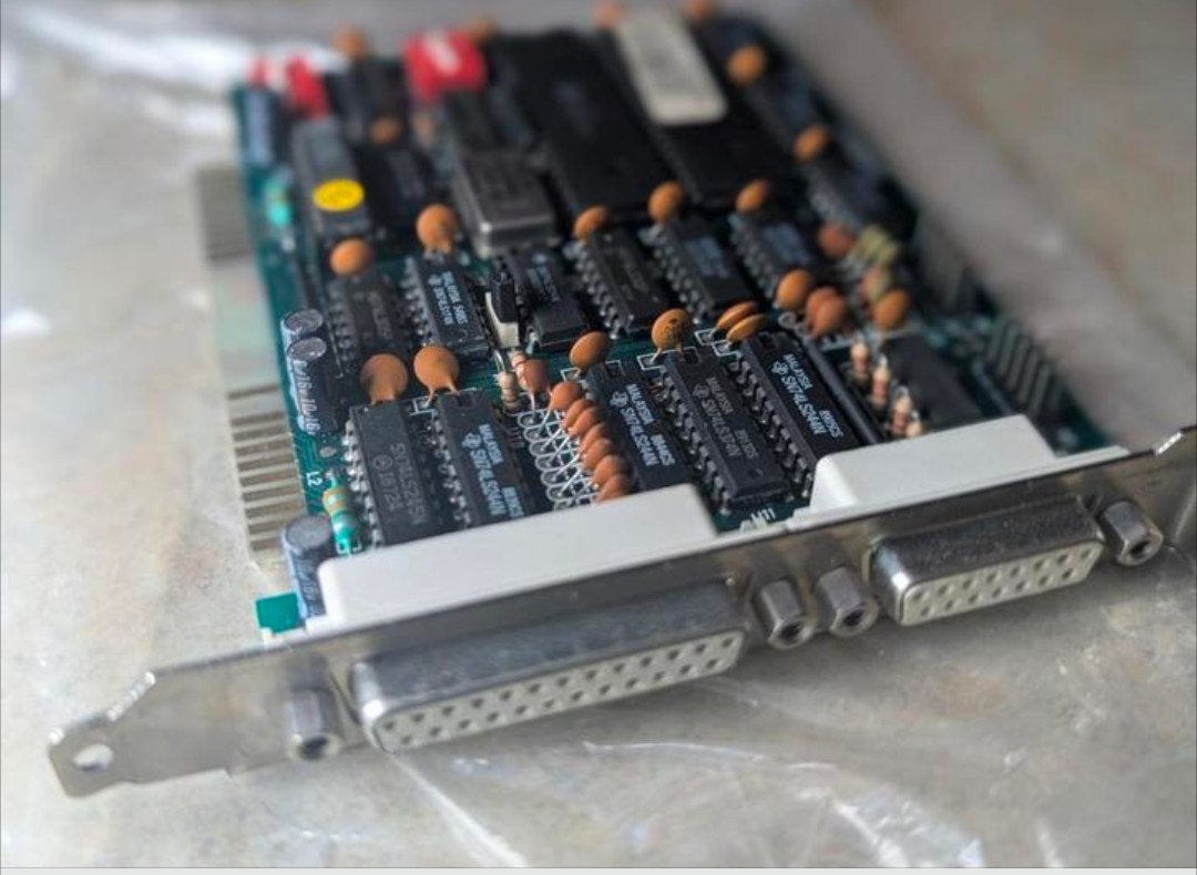 Vintage ISA 8-bit RS-232 seriële kaart, Computers en Software, Vintage Computers, Ophalen of Verzenden