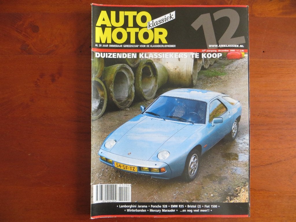 Auto Motor Klassiek 12 2006 Lamborghini Jarama, Porsche 928, Ophalen of Verzenden, Nieuw, Porsche