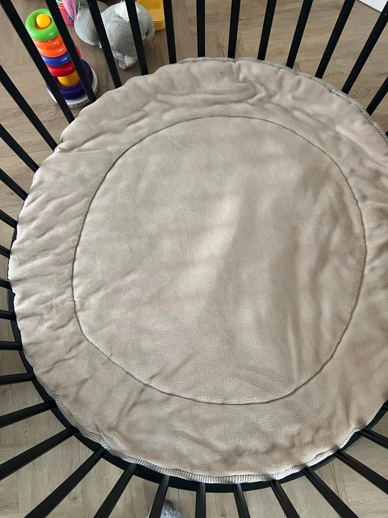 Bopita Box Zwart - Rond, Kinderen en Baby's, Boxen, Ophalen, Gebruikt, Rond, Boxkleed
